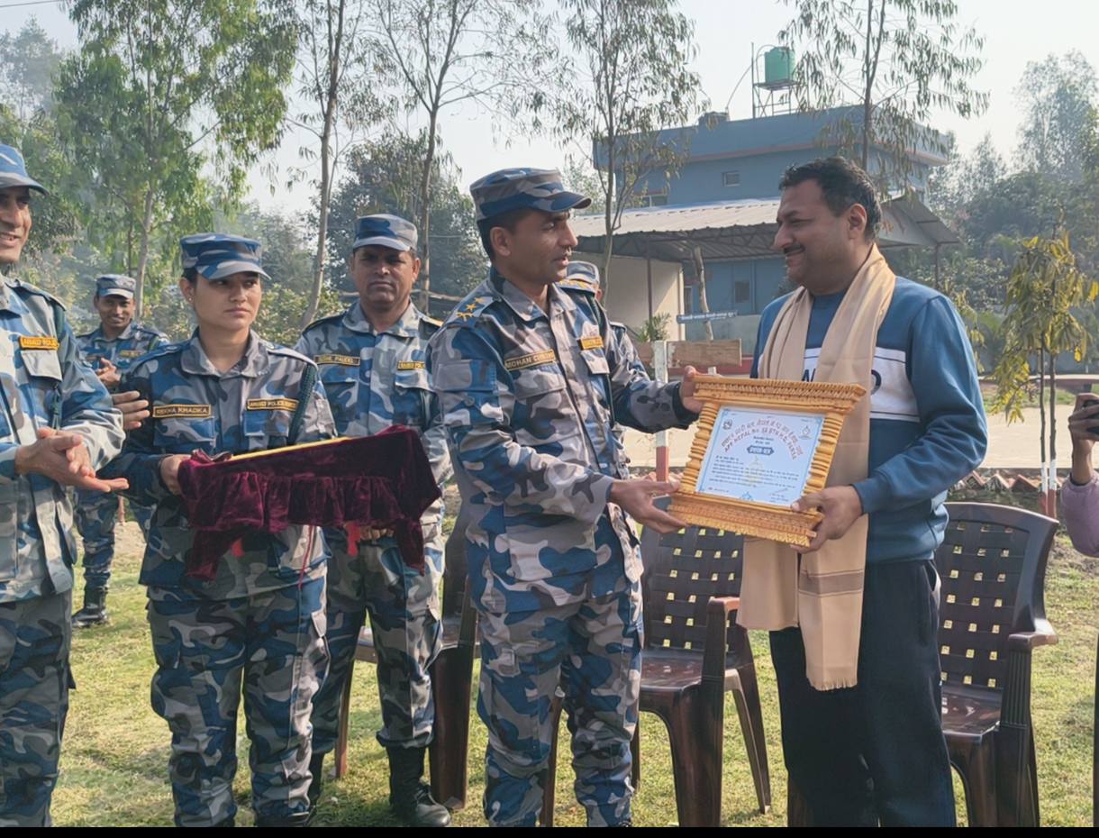 असफल ठानिएका कामलाई सफल बनाउने नेतृत्वको कदर: ग्रिनसिटी अध्यक्ष जय प्रकाश खेतान सशस्त्र प्रहरीद्वारा सम्मानित अभिलाष गुप्ता