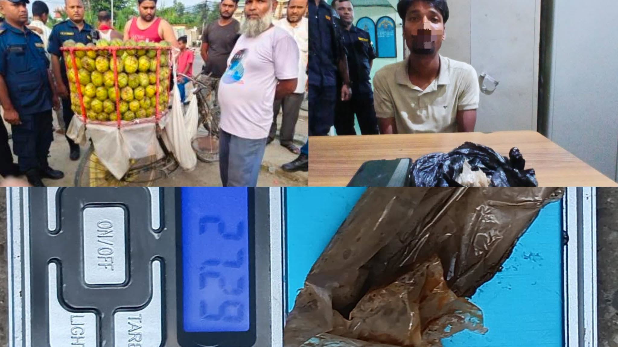 आँप बेच्ने बहानामा ब्राउन सुगर कारोबार, भारतीय नागरिक वीरगन्जबाट पक्राउ